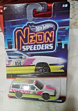 Hot Wheels Neon Speeders Volvo 850 Estate Diecast 164 Scale New Must See
