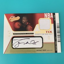 Top Dwyane Wade Rookie Autograph Cards to Collect 24