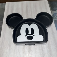 Bumkins Disney Mickey Mouse Silicone Grip Dish Suction Base Food Safe Table Cute