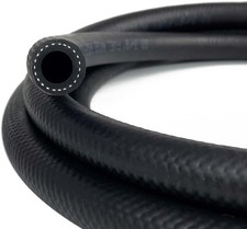1/4" 6mm ID Fuel Line Hose NBR Rubber Push Lock For Automotive Vehicles 20FT