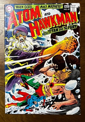 The Atom and Hawkman #42 DC Comics Silver Age f/vf