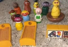 VTG 1973 Little People Sesame Street Lot of 9 Snuffy Ex Cond Figure Fisher Price