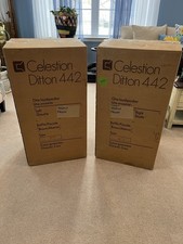 Amazing Pair of NOS Celestion Ditton 442 3-Way 12" Woofer Floorstand Speakers