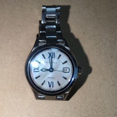 CASIO Oceanus OCW-70PJ-7AJF Ladies Titanium White Shell Radio Solar Women's