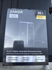 Anker Prime Docking Station 14-Port 160W USB-C 10Gbps Transfer Smart Interface