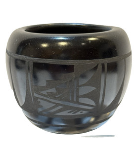 Black Santa Clara Pottery | eBay