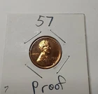 1957 Proof Lincoln Cent