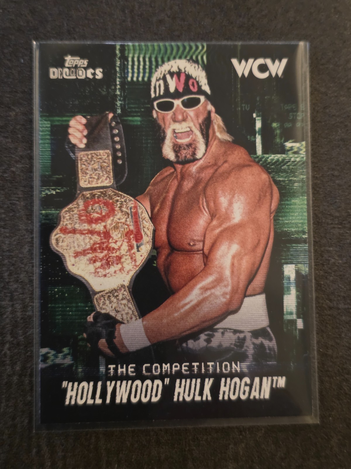 2026 Topps Decades WWE "Hollywood" Hulk Hogan THE COMPETITION #76