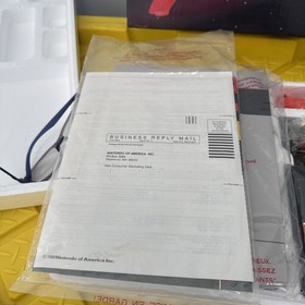 Nintendo NES Console Action Set Complete CIB Mario Duck Hunt - AMAZING Condition