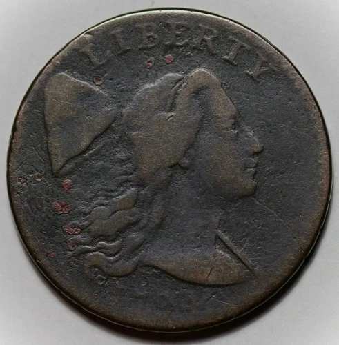 1794 Liberty Cap Large Cent — photo from another recent sale