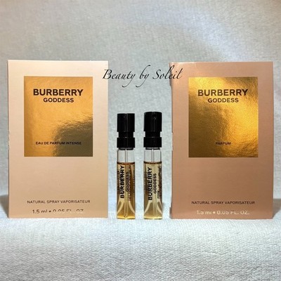 Burberry Goddess Eau de Parfum Intense + PARFUM (2025) Sample Sprays .05oz 1.5ml