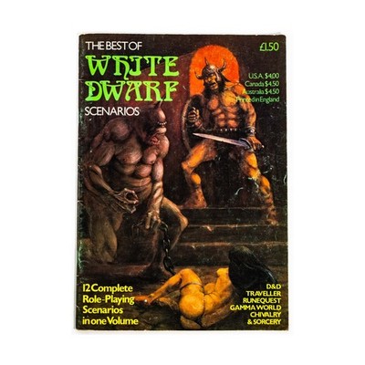 Games Workshop GW White Dwarf Best of White Dwarf Szenarien #1 Mag VG