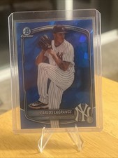 2025 Bowman Draft Sapphire Carlos Lagrange Chrome #BDC-132 Yankees 🔥🔥🔥