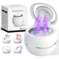 Ultrasonic Denture Cleaner, Ultra Sonic Retainer Cleaner Machine for Dentures...
