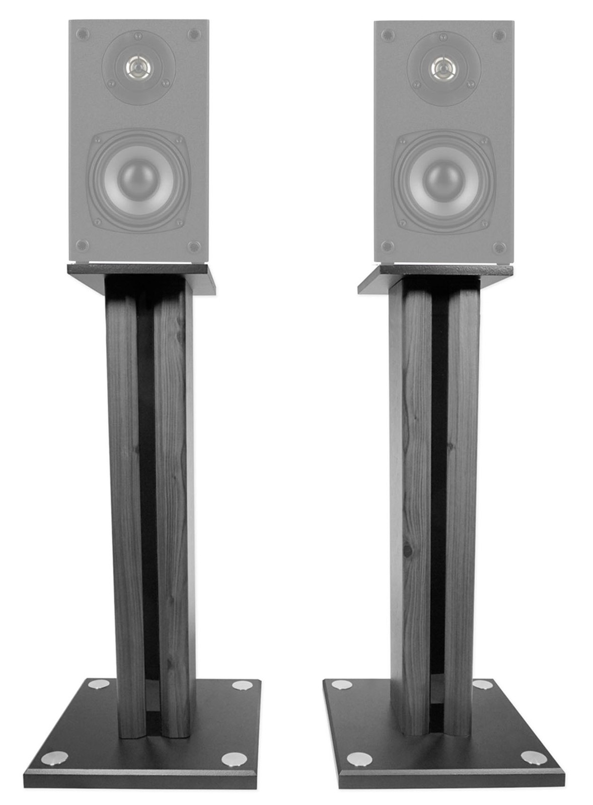 Pair 26 Bookshelf Speaker Stands For Dayton Audio B452 45 Bookshelf Speakers 10390₽