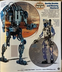 LEGO Star Wars: Attack of the Clones Special Edition 2002 Catalog and Poster!