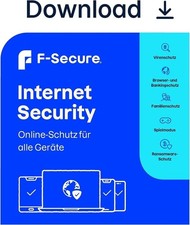 F-Secure Internet Security SAFE 1,3,5,7,10 Devices 1,2,3 Years - Email Key ESD
