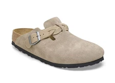 Birkenstock Boston Braided Suede Leather - Taupe EU 36N - 41N