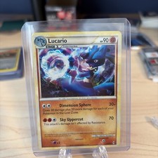 Pokemon TCG Lucario 14/95 Call of Legends Cracked Ice Holo Rare Stage 1 90 LP