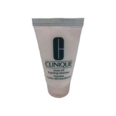 Clinique Rinse-Off Foaming Cleanser Mousse 1 oz. Travel Size 