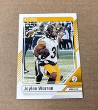 2024 Donruss #256 Jaylen Warren Pittsburgh Steelers