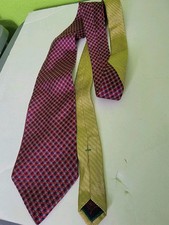 Designer Necktie Tie Tommy Hilfiger Silk Red ...
