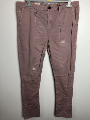 Khujo Mens Joggers Model: Board Pink W32