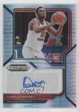 2021-22 Prizm Draft Picks Sensational Signatures Hyper Charles Bassey Auto 5i2