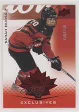 2021 Upper Deck Team Canada Juniors Exclusives 170/250 Sarah Nurse #47 l5j