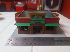 Ho Scale Applebee's Style  Building Ho Train Building Built  Ho Model Train 