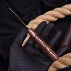 Full Tang Handmade Damascus Steel Combat Skinner Blade Hunting Knife with Sheath