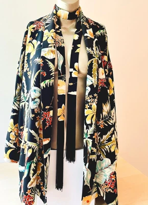 Floral blazer kimono Zara Size:XL - Image 1 of 4