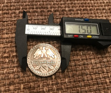 1936 GERMAN BLOOD & SOIL TOBACCO WWII COMMEMORATIVE COIN