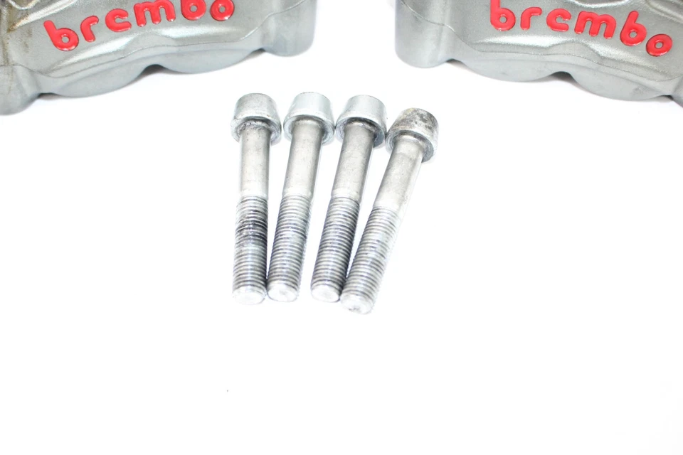 Juego de pinzas de freno delanteras Brembo 2018 18 Ducati Monster 1200s 100 mm Foto 2 de 4