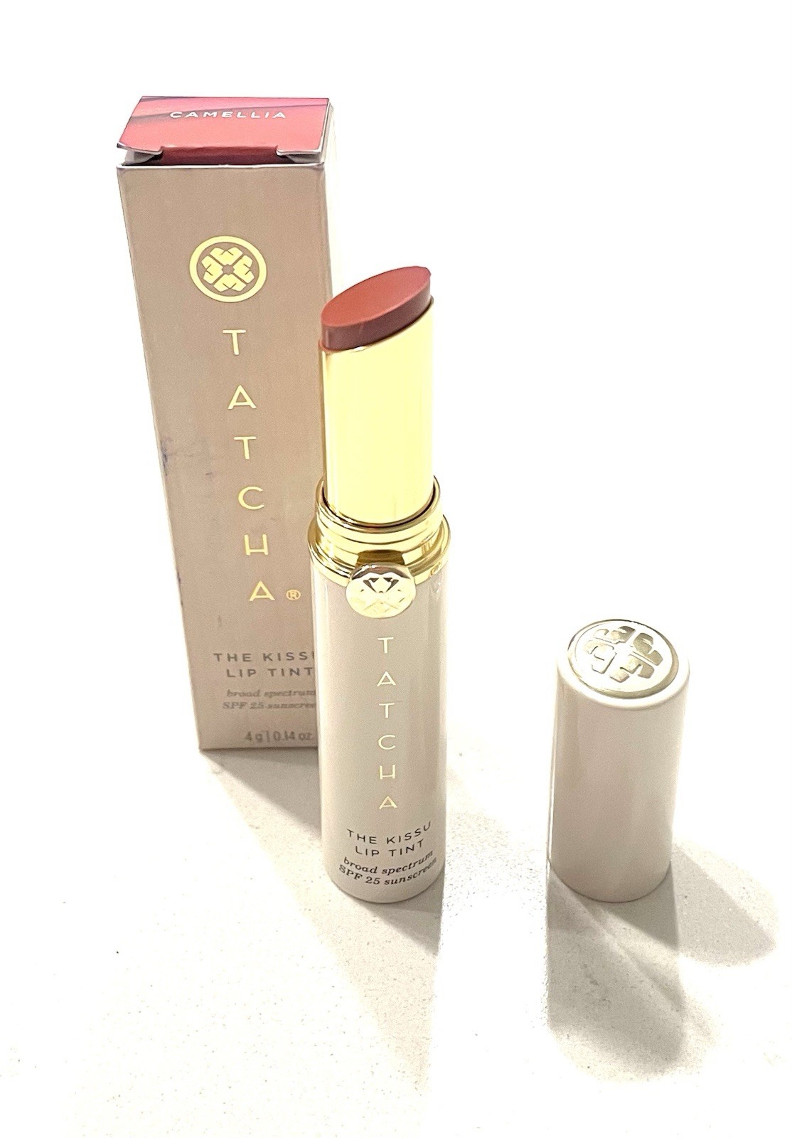 Tatcha Kissy Lip Tint with Camellia SPF 25 in 0.14oz