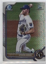 2022 Bowman Draft Chrome Asia Mojo Refractor Steven Zobac #BDC-101 13w8