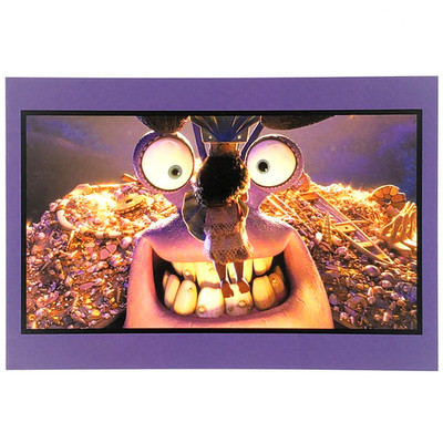 Moana Postcard Tamatoa Disney Villains Animation Coconut Crab Film 4x6 Clearance