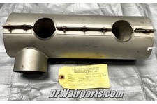 2254018-9, Cessna TR182 / Lycoming O-540 Exhaust Muffler Heat Shroud / Serv tag 2254018-9, Cessna TR182 / Lycoming O-540 Exhaust Muffler Heat Shroud / Serv tag