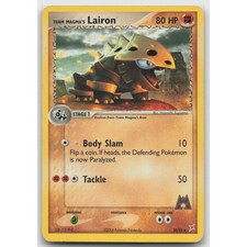 Team Magma's Lairon Team Magma vs Team Aqua 20/95 R MP Pokemon on eBay