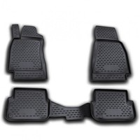Gummi-FußMatten Audi A6 2004-2011 Novline Passgenau Auto Set