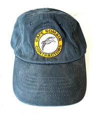 CAPE ROMAIN CONTRACTORS WANDO SOUTH CAROLINA ADJUSTABLE CAP HAT, BLUE, HL14