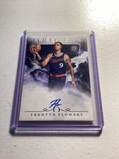 2024-25 Panini Origins - Rookie Autographs Trentyn Flowers #RA-TFC (AU, RC)