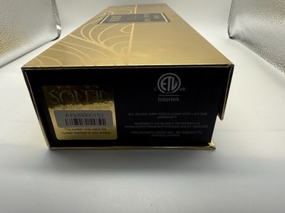Soleil Flat Iron IR Black for sale online | eBay