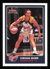 2001 Fleer WNBA #62 Gordana Grubin  Basketball FEVER NM-MT