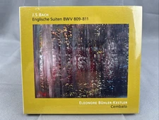 ENGLISH SUITES BWV 809-811 by Eleonore Buhler-Kestler (CD, 2020) Bach NEW SEALED