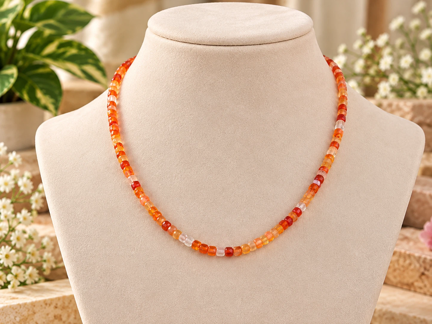 beaded necklace image 5