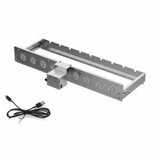 Rotating Barbecue Grill Rack Built-in Motor Motorized Skewer Rack