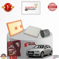 Inspektionskit Filter + ÖL Audi A3 III 1.4 Tfsi 103KW 140CV Von 2013->