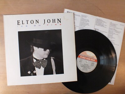 ELTON JOHN - Ice on Fire  GERMANY  ois   LP   Vinyl   vg+