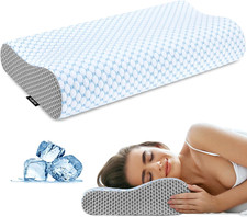 Cervical Neck Pillow for Pain Relief, Contour Memory Foam Pillows for Sleeping,